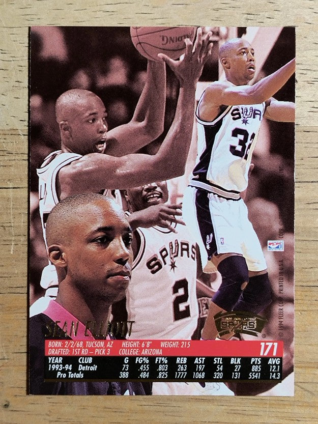 1994-95 Ultra #171 Sean Elliott