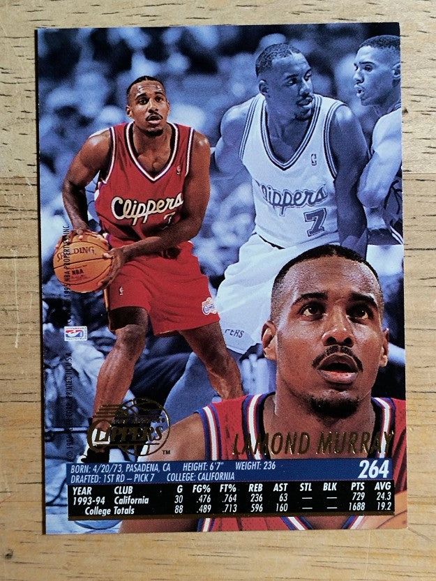 1994-95 Ultra #264 Lamond Murray RC