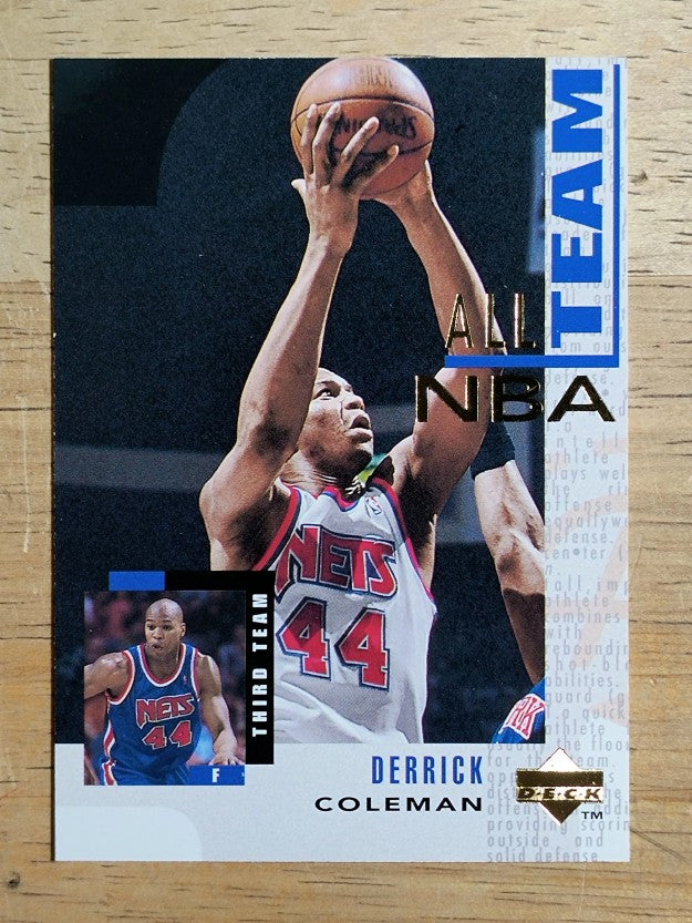1994-95 Upper Deck #21 Derrick Coleman AN