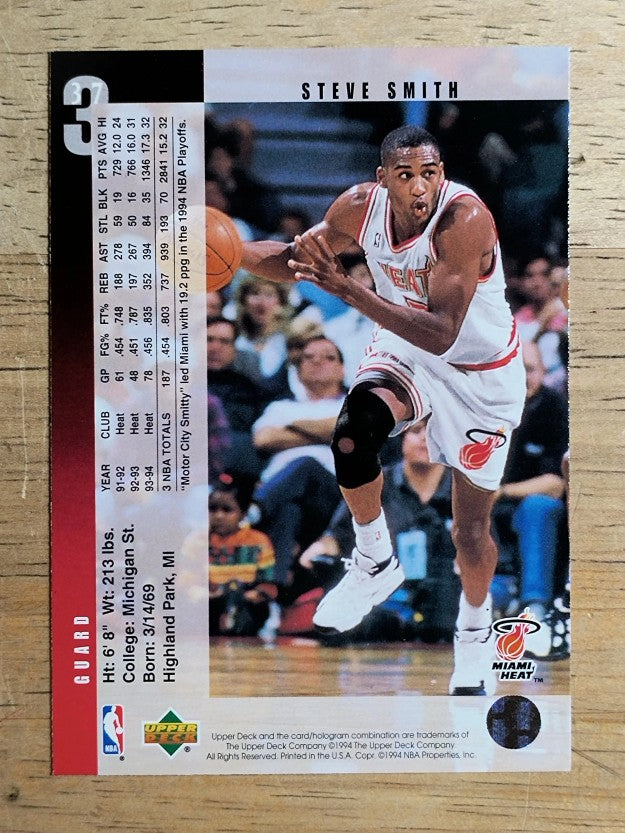 1994-95 Upper Deck #37 Steve Smith
