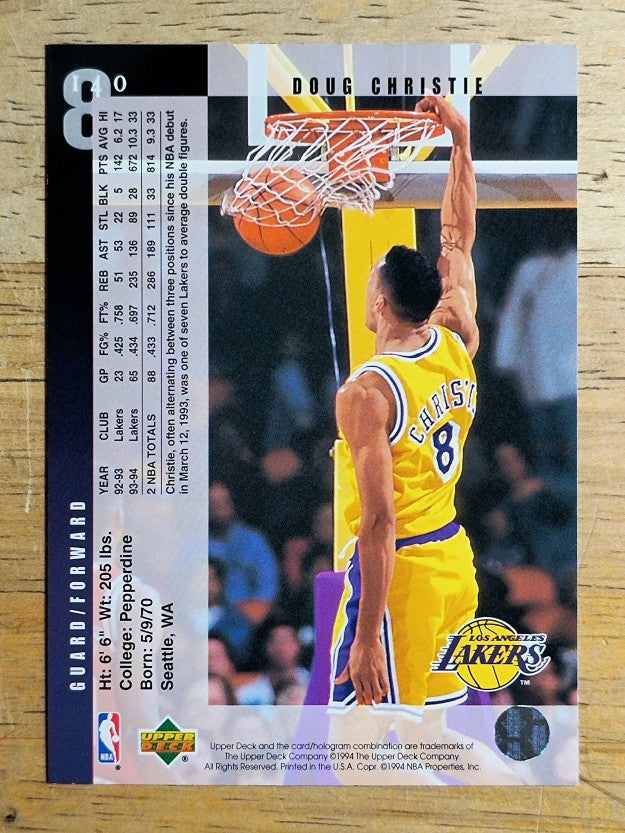 1994-95 Upper Deck #140 Doug Christie