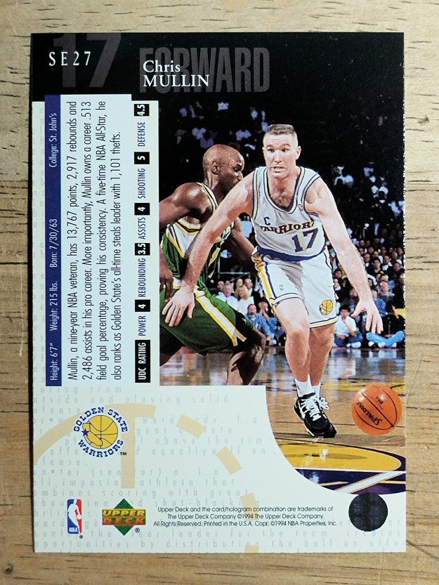 1994-95 Upper Deck Special Edition #27 Chris Mullin