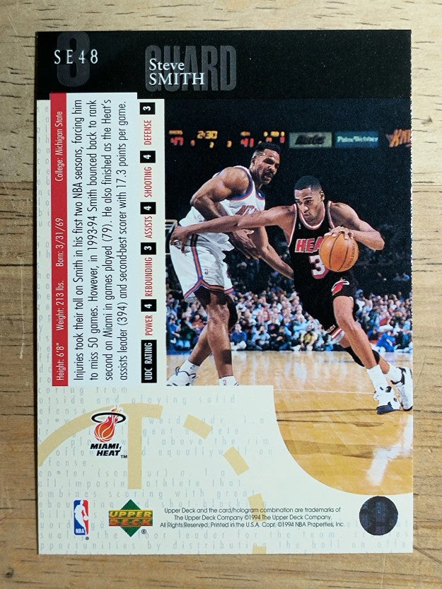 1994-95 Upper Deck Special Edition #48 Steve Smith