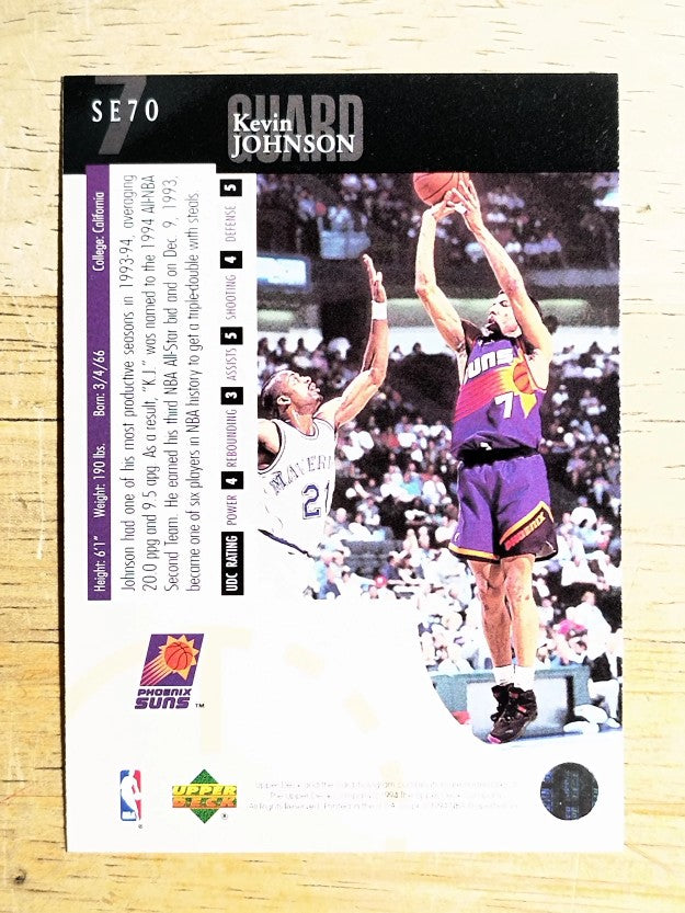 1994-95 Upper Deck Special Edition #70 Kevin Johnson