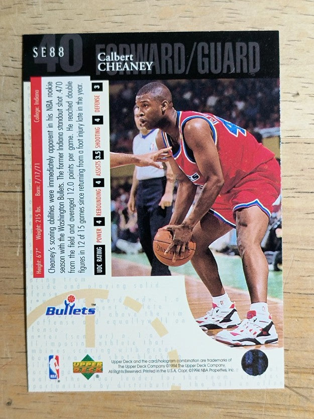 1994-95 Upper Deck Special Edition #88 Calbert Cheaney