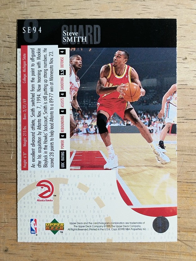 1994-95 Upper Deck Special Edition #94 Steve Smith