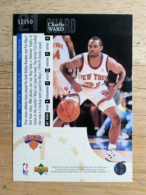 1994-95 Upper Deck Special Edition #150 Charlie Ward