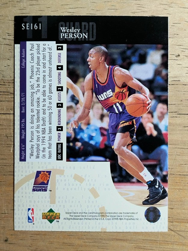1994-95 Upper Deck Special Edition #161 Wesley Person