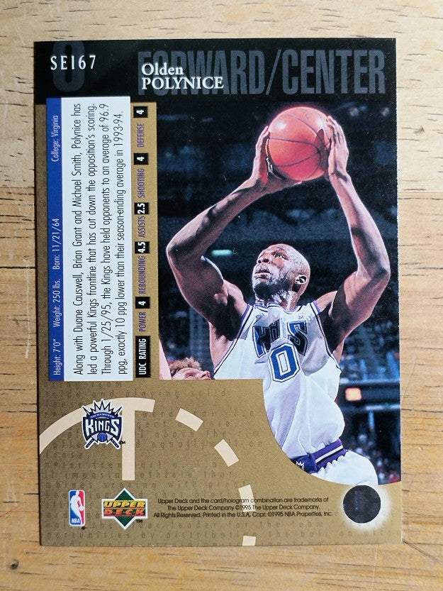 1994-95 Upper Deck Special Edition Gold #167 Olden Polynice