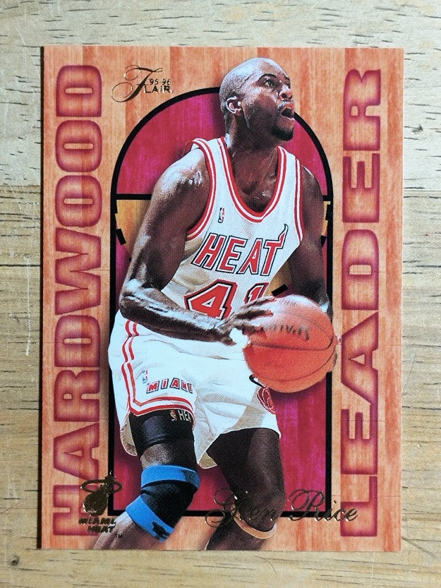 1995-96 Fleer Flair Hardwood Leaders #14 Glen Rice