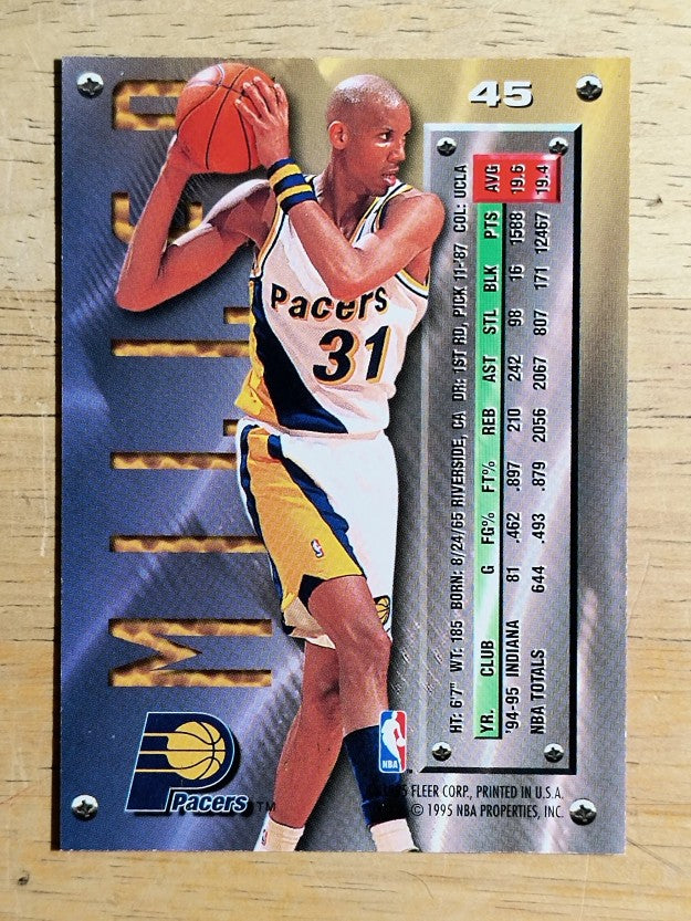 1995-96 Metal #45 Reggie Miller