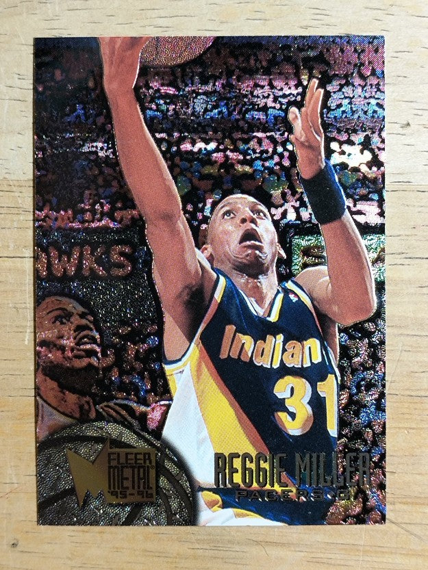 1995-96 Metal #45 Reggie Miller