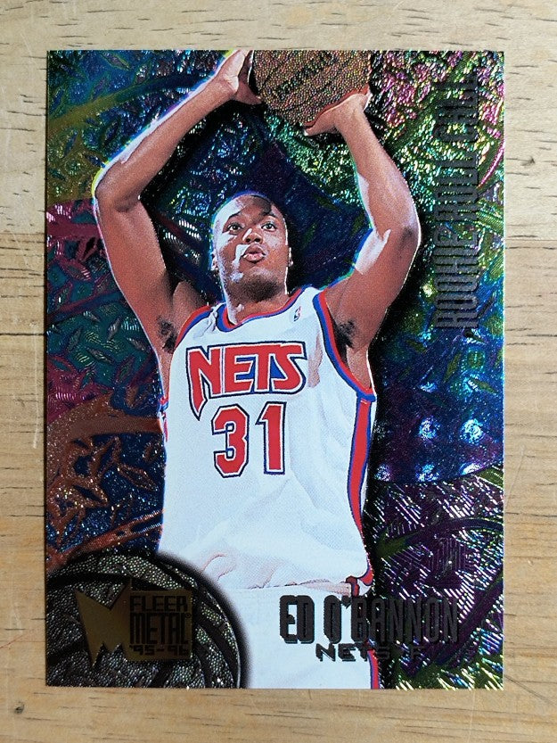 1995-96 Metal Rookie Roll Call #R3 Ed O'Bannon