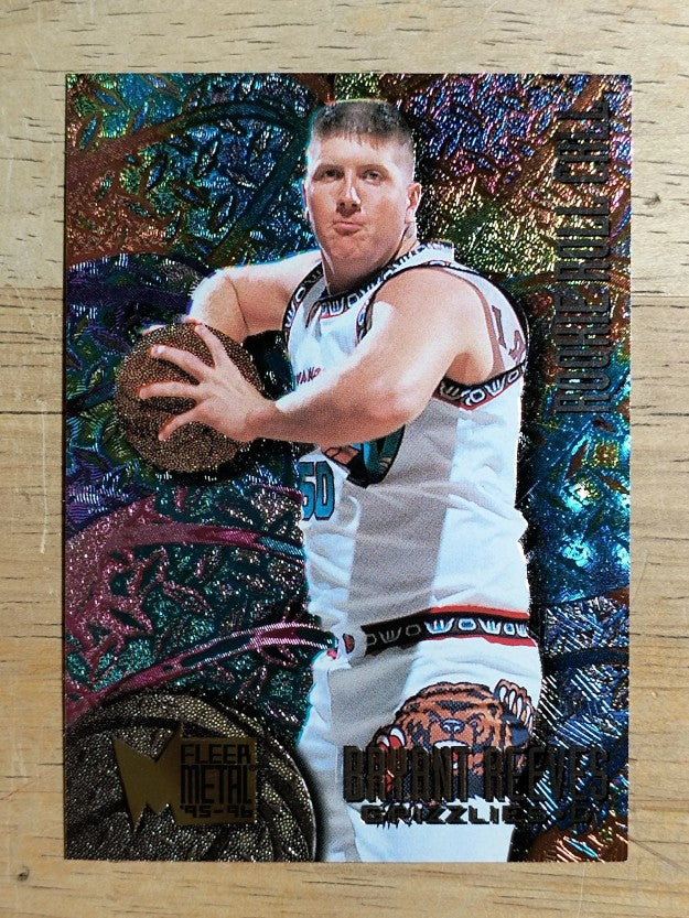 1995-96 Metal Rookie Roll Call #R5 Bryant Reeves