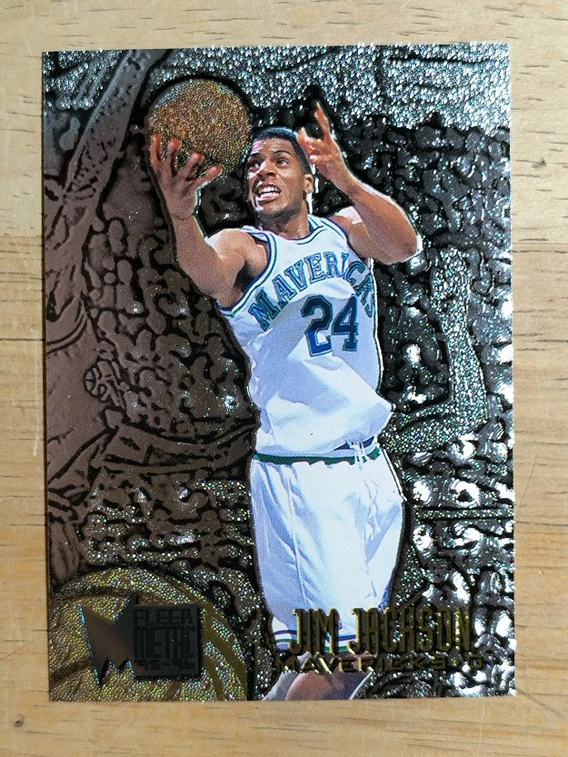 1995-96 Metal Silver Spotlight #20 Jim Jackson