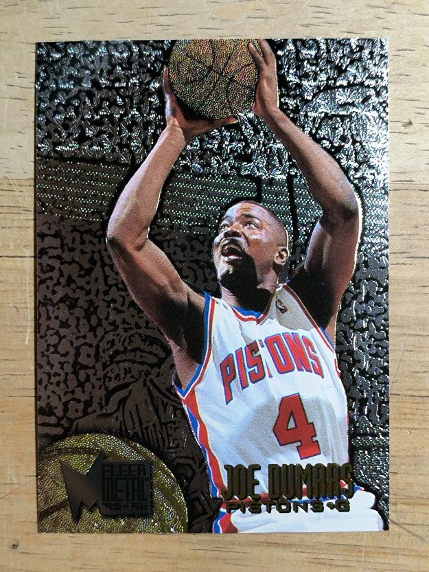 1995-96 Metal Silver Spotlight #28 Joe Dumars