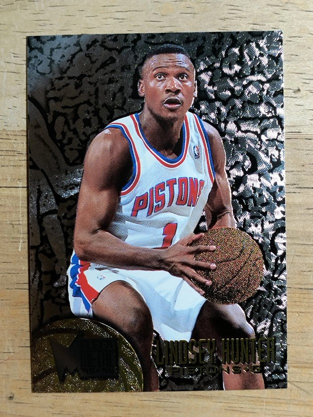 1995-96 Metal Silver Spotlight #30 Lindsey Hunter