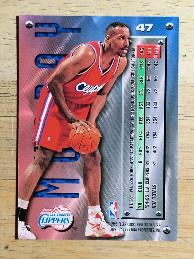 1995-96 Metal Silver Spotlight #47 Lamond Murray
