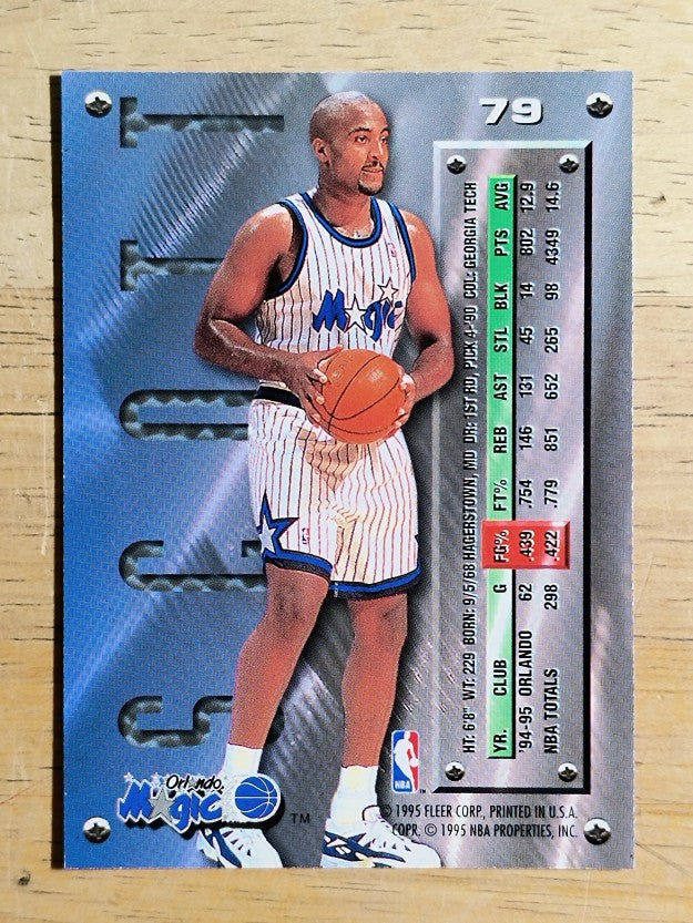 1995-96 Metal Silver Spotlight #79 Dennis Scott
