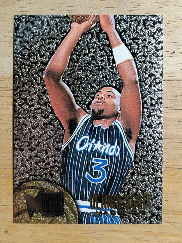 1995-96 Metal Silver Spotlight #79 Dennis Scott