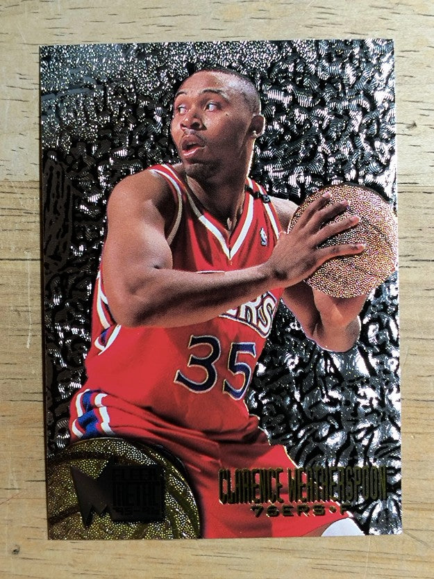 1995-96 Metal Silver Spotlight #82 Clarence Weatherspoon