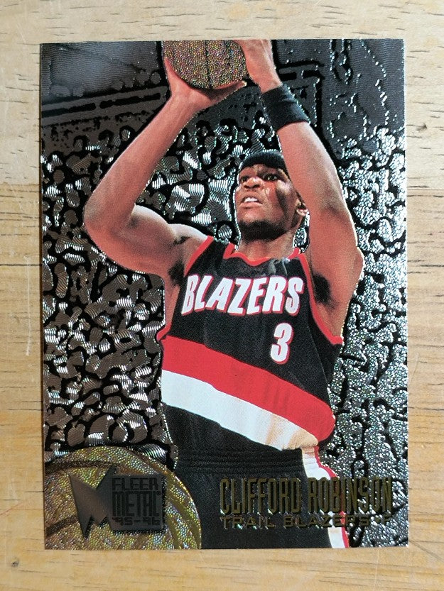 1995-96 Metal Silver Spotlight #89 Clifford Robinson