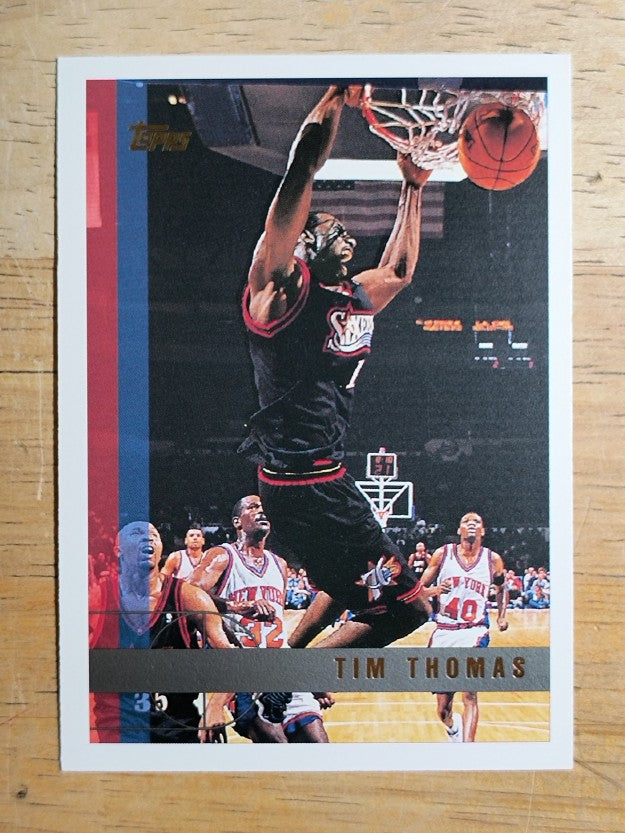 1997-98 Topps #114 Tim Thomas RC