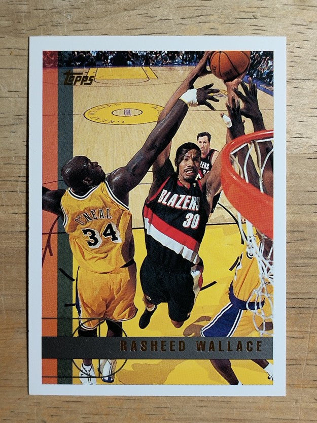 1997-98 Topps #120 Rasheed Wallace