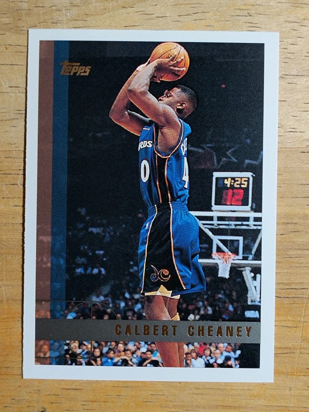 1997-98 Topps #142 Calbert Cheaney