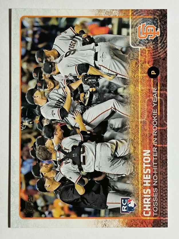 2015 Topps Update #US321 Chris Heston RC