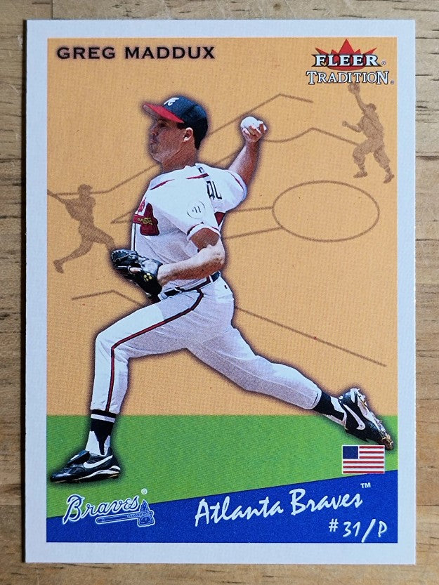 2002 Fleer Tradition #337 Greg Maddux