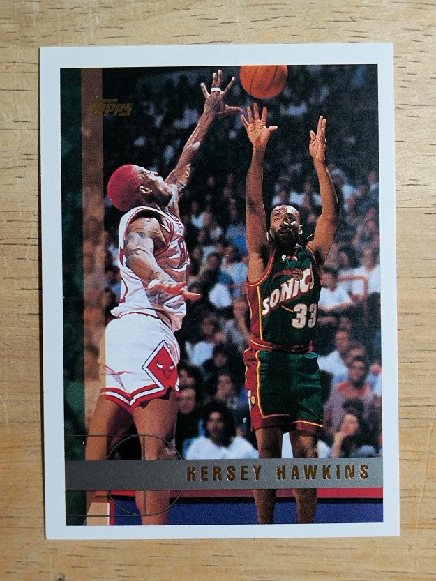 1997-98 Topps #158 Hersey Hawkins