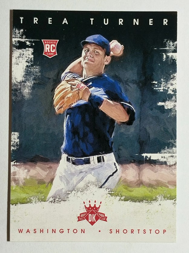 2016 Diamond Kings #146 Trea Turner RC