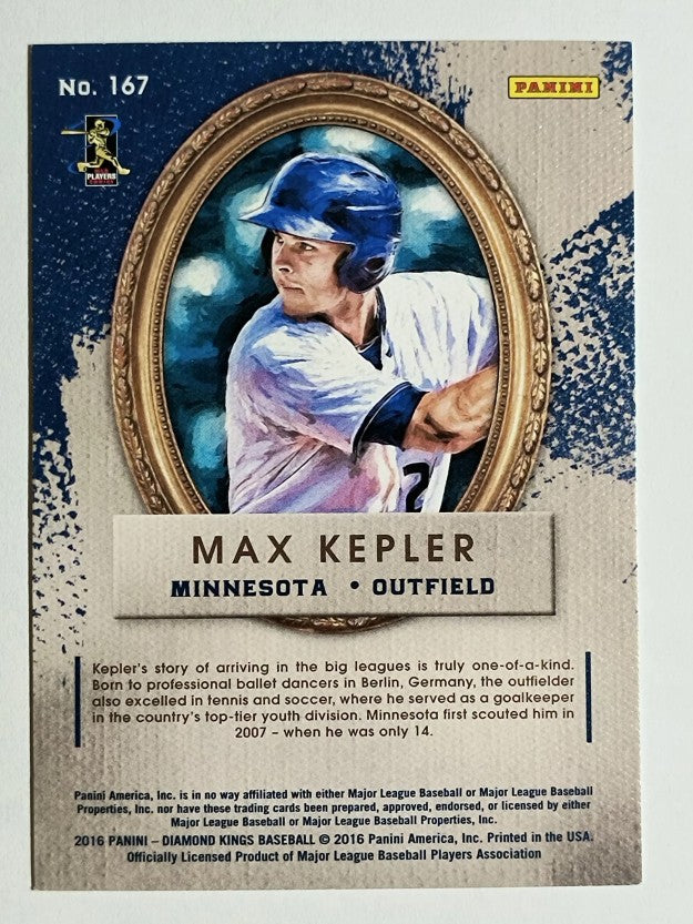 2016 Diamond Kings #167 Max Kepler RC
