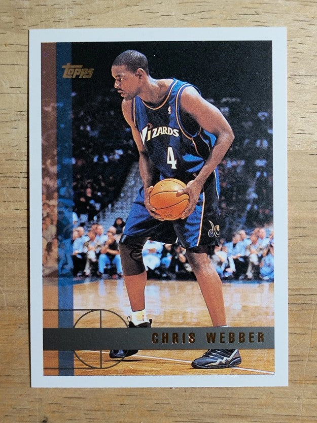 1997-98 Topps #185 Chris Webber