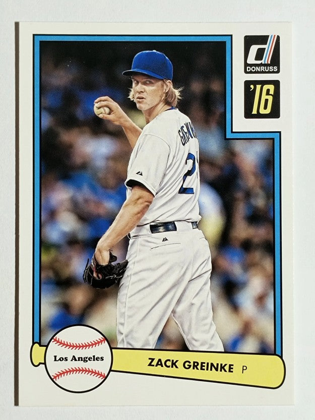 2016 Donruss '82 #9 Zack Greinke