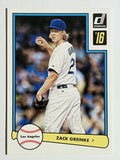 2016 Donruss '82 #9 Zack Greinke
