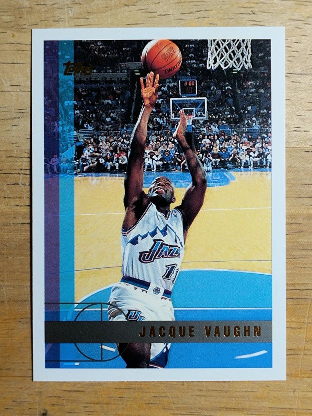 1997-98 Topps #199 Jacque Vaughn RC