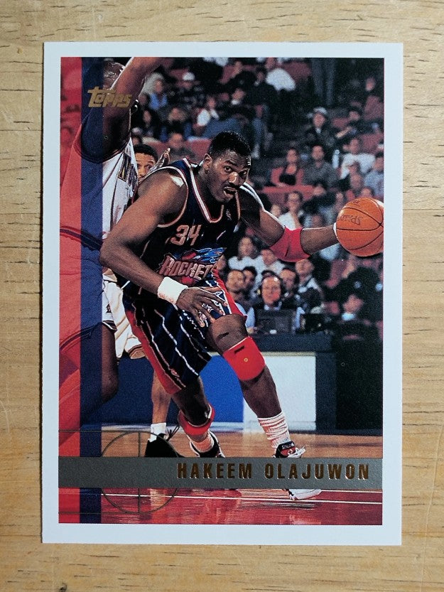 1997-98 Topps #203 Hakeem Olajuwon