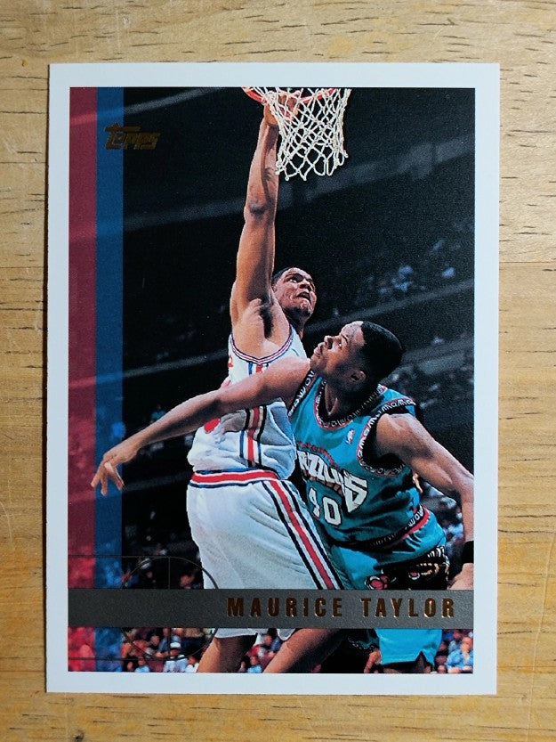 1997-98 Topps #212 Maurice Taylor RC