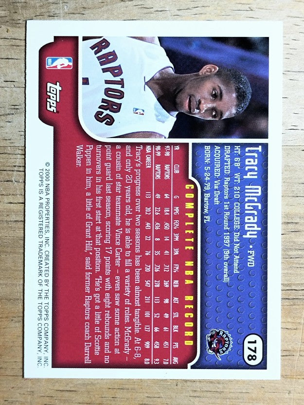 1999-00 Topps #178 Tracy McGrady