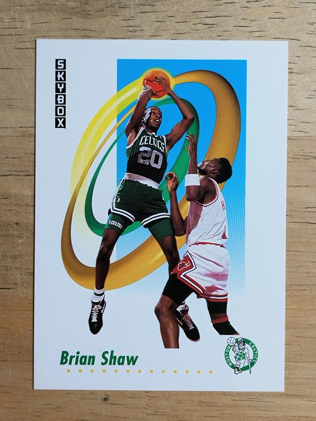 1991-92 SkyBox #20 Brian Shaw