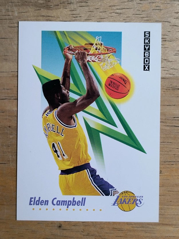 1991-92 SkyBox #133 Elden Campbell