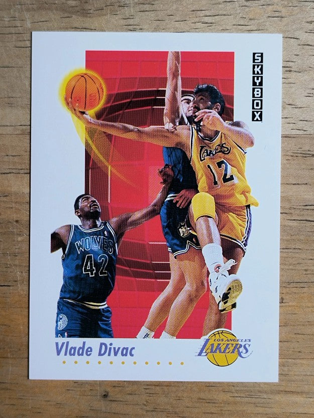 1991-92 SkyBox #134 Vlade Divac