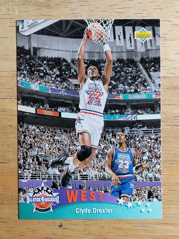 1992-93 Upper Deck #438 Clyde Drexler AS