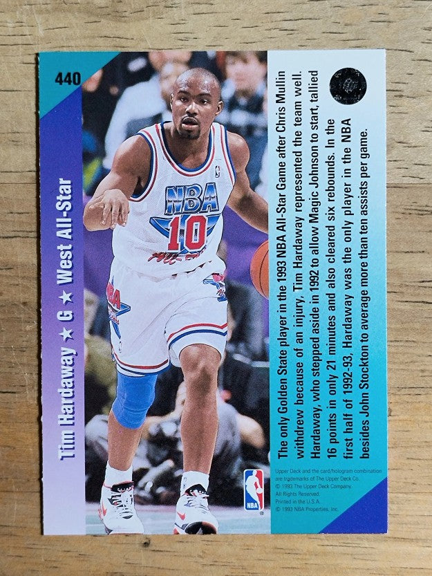 1992-93 Upper Deck #440 Tim Hardaway AS