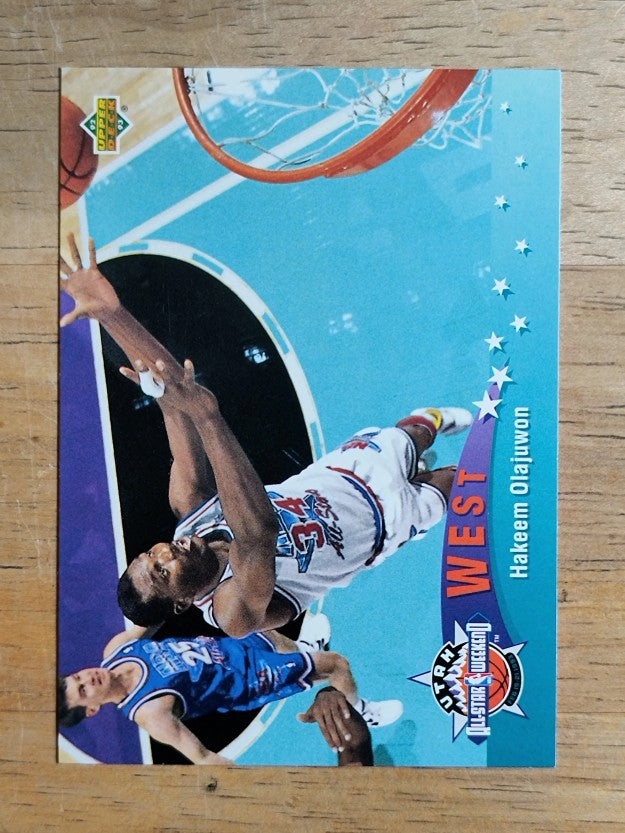 1992-93 Upper Deck #444 Hakeem Olajuwon AS