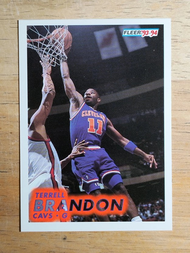 1993-94 Fleer #34 Terrell Brandon