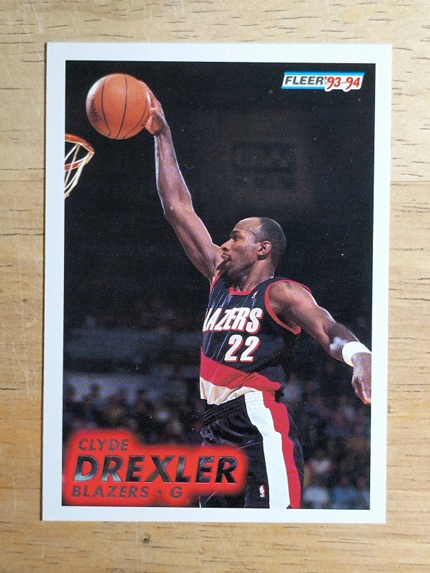 1993-94 Fleer #173 Clyde Drexler