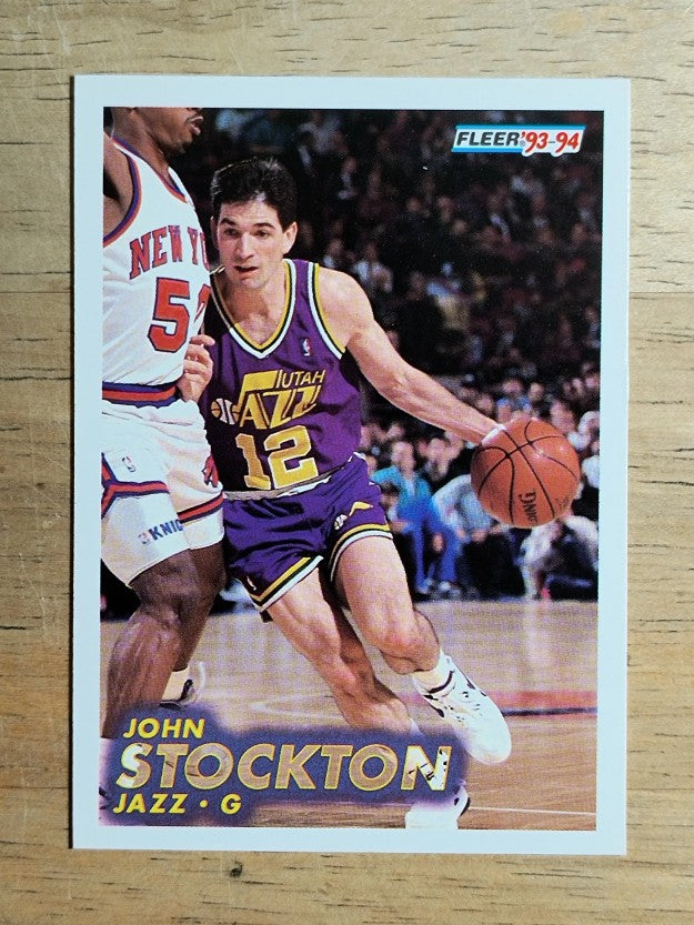 1993-94 Fleer #212 John Stockton